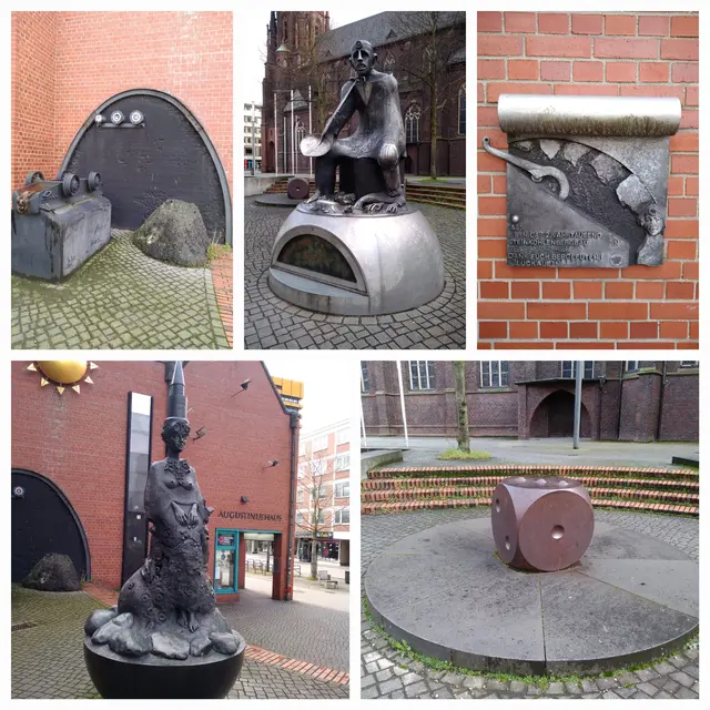 Skulpturengruppe von Jürgen Goertz