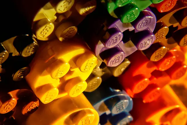 Makrofotografie, Fotografie. Fotografiert in Makro Technik scharf / unscharf von LEGO Steinen. | Foto: Jörg Schubert - #schubertj73