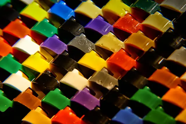 Makrofotografie, Fotografie. Fotografiert in Makro Technik scharf / unscharf von LEGO Steinen. | Foto: Jörg Schubert - #schubertj73