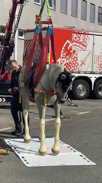 Tierrettung durch die Feuerwehr