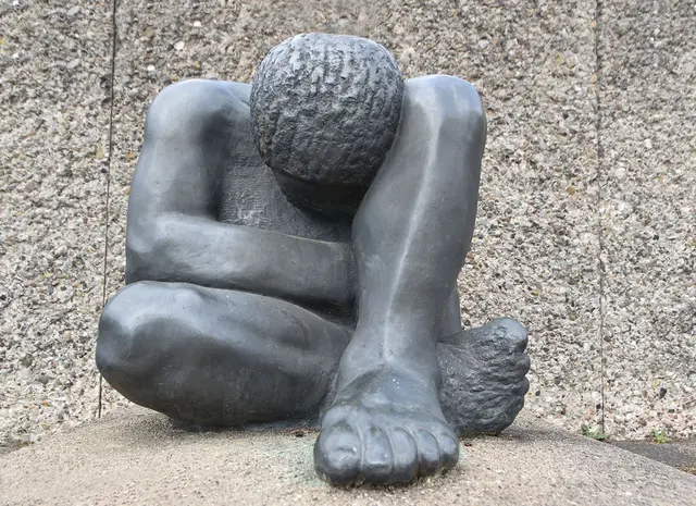Die Künstlerin Susanne Knorr schuf die Figur 1983